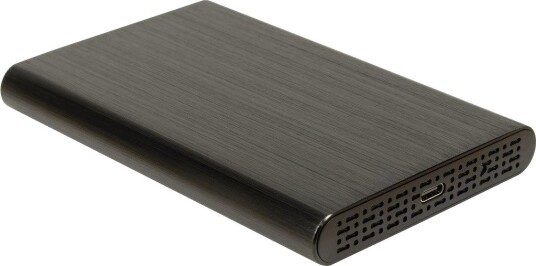 Inter-Tech GD-25010 Harddiskkabinett USB 3.1 Gen 2 USB-C 2.5" 10 Gbit/s Svart