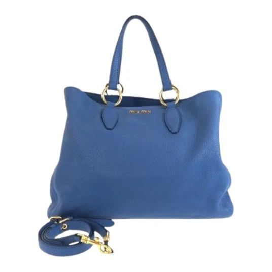 Miu Miu Pre-owned Dame Pre-owned Blå