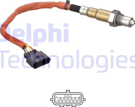 DELPHI ES21077-12B1 Lambdasonde DELPHI ES21077-12B1 Lambdasonde