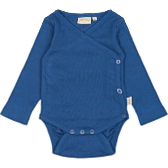 Petit Piao True Blue PPDi Body L/S Fold Over NOOS 44