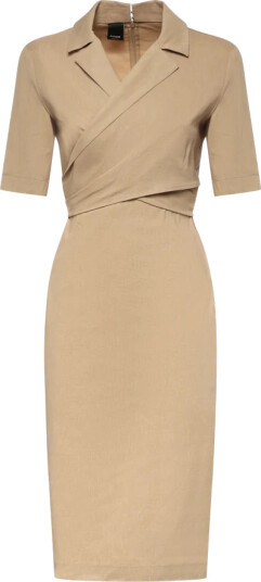 Pinko Dame Kjoler Beige L,
