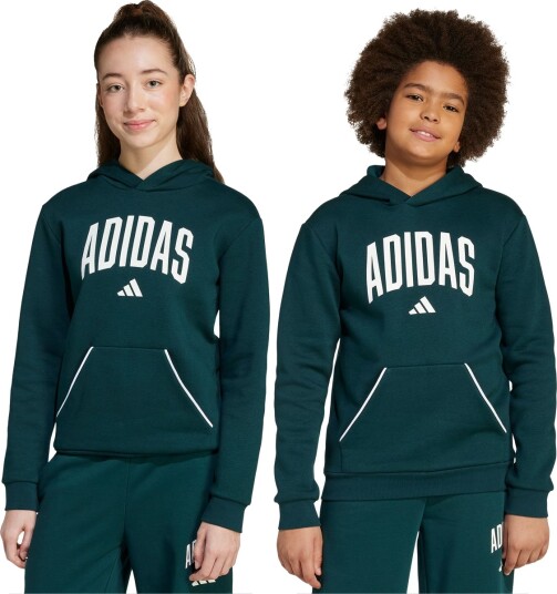 Adidas J Clgt Oh Fl Hd Aurivy/White 152 Hoodies Adidas J Clgt Oh Fl Hd Aurivy/White 152 Hoodies