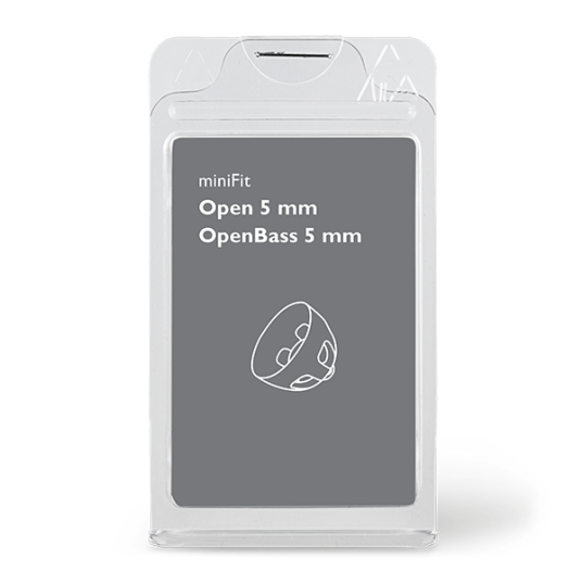 Sbo Hearing MiniFit OpenBass 5 mm dome