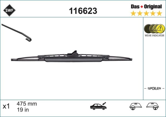 SWF 116623 Vindusvisker