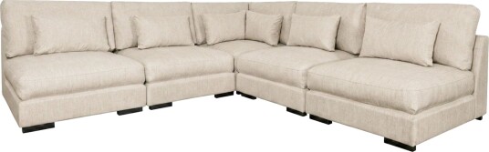 Dubai hjørnesofa ekstra dyp i Chenille Beige