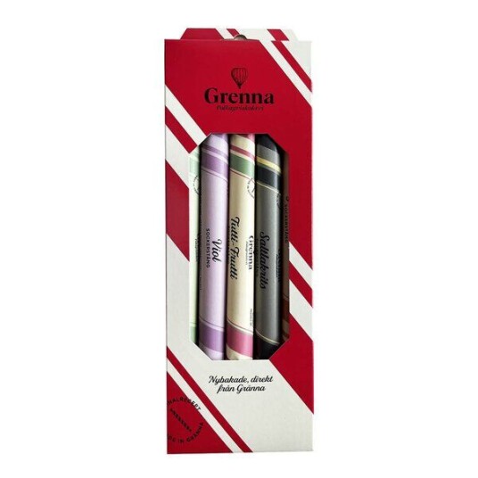 IN10SE Polkagris karamellstenger 5 stk 250g IN10SE Polkagris karamellstenger 5 stk 250g