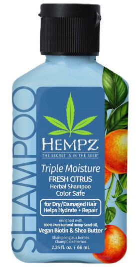 Hempz Mini Triple Moisture Herbal Shampoo 66 ml