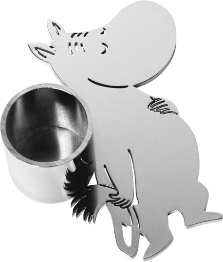 Pluto Design Moomin lysestake Sølv Pluto Design Moomin lysestake Sølv