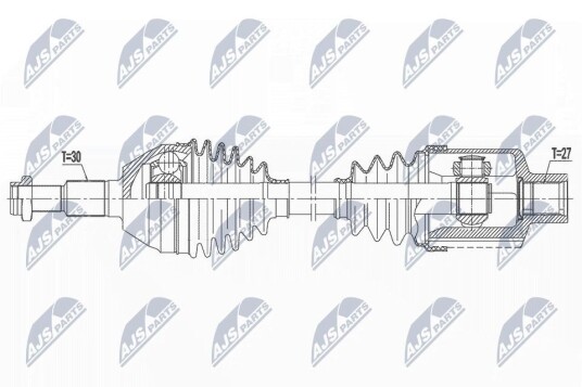 Nty Drivaksel NTY NPW PL 146 Nty Drivaksel NTY NPW PL 146