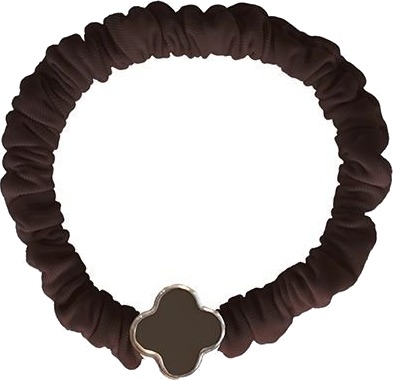 Makeup Mekka Flower Charm Hair Tie Brown