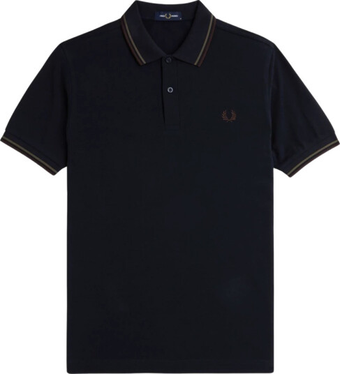 Fred Perry Herre Topper Svart XL,