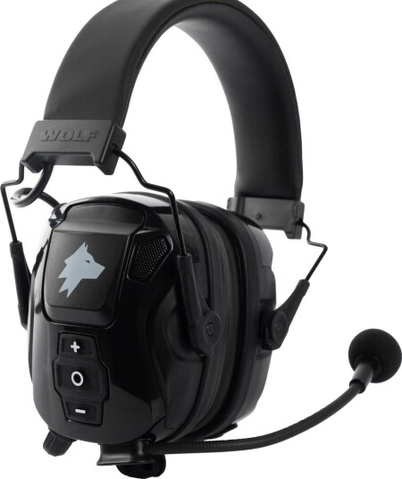 WOLF Apex Bluetooth Hørselvern Aktiv Lytting Med Mikrofon WOLF Apex Bluetooth Hørselvern Aktiv Lytting Med Mikrofon