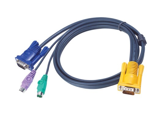 ATEN 6FT SPHD15 M -HD15M/DIN6M CABLE F/CS1208L/CS1216L