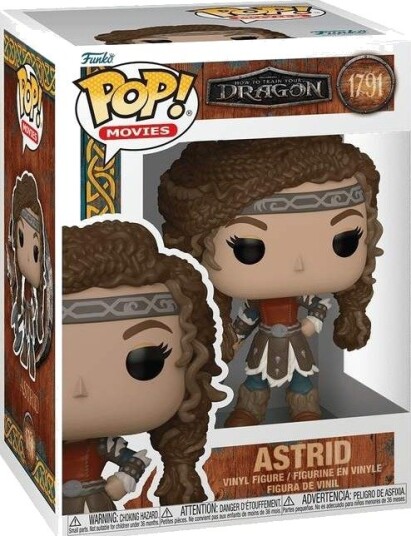 Northix Slik trener du dragen din Astrid Funko Pop Vinylfigur