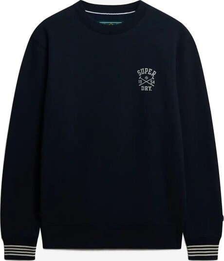 Superdry Athletic Club Crew - NAUTICAL NAVY - S