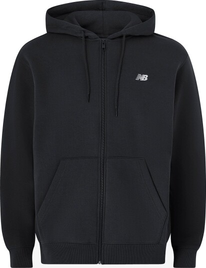 New Balance   Hettegenser Sport Essentials Logo Fleece Full Zip   Svart