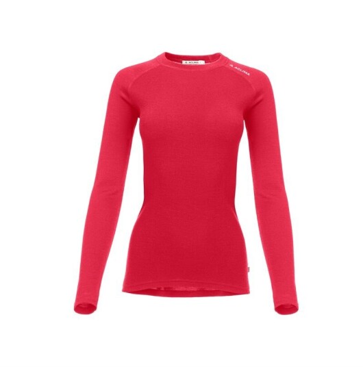 Aclima Warmwool Crew Neck W Jester Red 2XL