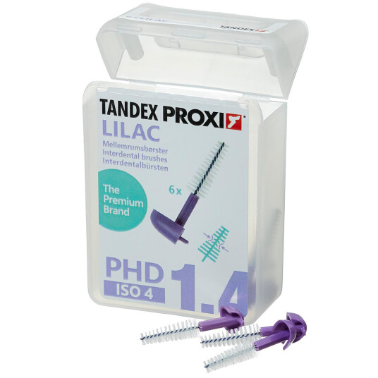 Tandex PROXI Gap børster 0,8 mm ISO 4 LILAC