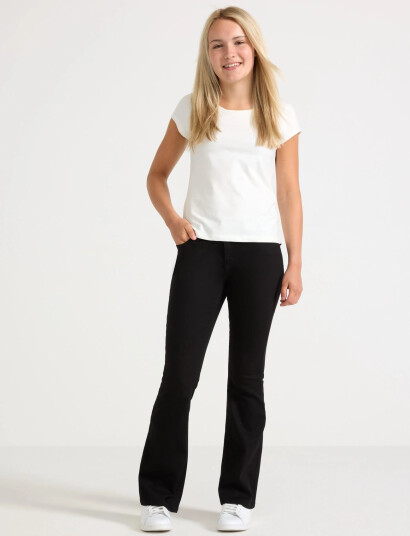 Lindex Trousers Denim Freja Black Poc - Black - 146 Lindex Trousers Denim Freja Black Poc - Black - 146