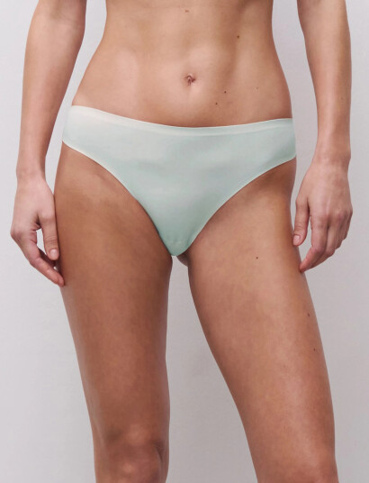 CHANTELLE Softstretch Thong Green ONE SIZE