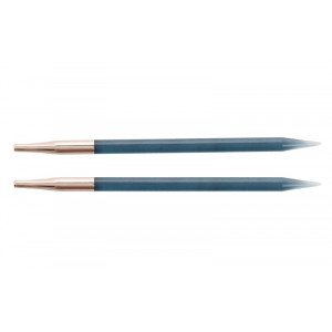 KnitPro Trendz Udskiftelige Rundpinde Akryl 13cm 5,50mm US9 Turquoise
