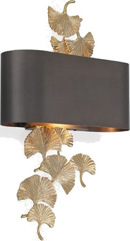 Regina vägglampa guld Regina vägglampa guld