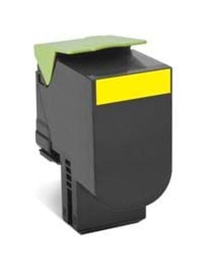 Lexmark 80C2SYE / Return Program Toner - Laser toner Yellow