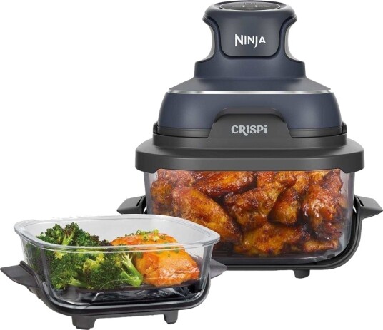 Ninja Crispi FN101EUGY Airfryer med Varmluftsteknologi - Cyberspace Blå Ninja Crispi FN101EUGY Airfryer med Varmluftsteknologi - Cyberspace Blå