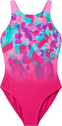 Speedo Badedrakt Trykk Pulsback Blush Rosa Speedo 10 år (140) Badetøy Blå Lilla Turkis Speedo Badedrakt Trykk Pulsback Blush Rosa Speedo 10 år (140) Badetøy Blå Lilla Turkis