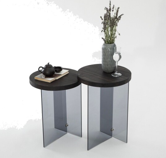 Serenity Sofabord 35 cm - Mørkegrå