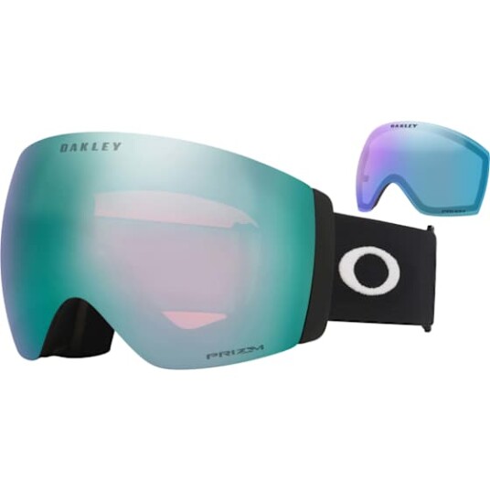 Oakley Flight Deck Pro L Skibrille Matte Black Prizm Sapphire Prizm Iced ONE SIZE