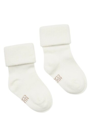 Hust & Claire Fuxie bambus sokker ivory