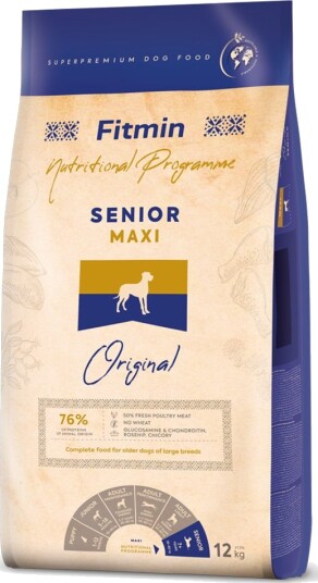 Fitmin Tørrfôr Senior Program Maxi 2 X 12 kg
