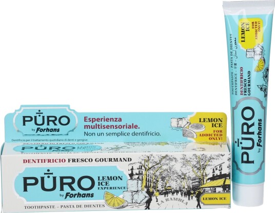 Puro Tannkrem FORHANS Lemin Ice Experience 75 ml. Puro Tannkrem FORHANS Lemin Ice Experience 75 ml.