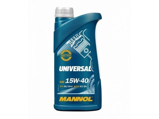 Motorolje MANNOL UNIVERSAL 15W40 1L