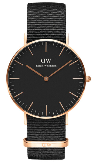 Daniel Wellington DW Klokke Classic Cornwall 36mm Roségull Daniel Wellington DW Klokke Classic Cornwall 36mm Roségull