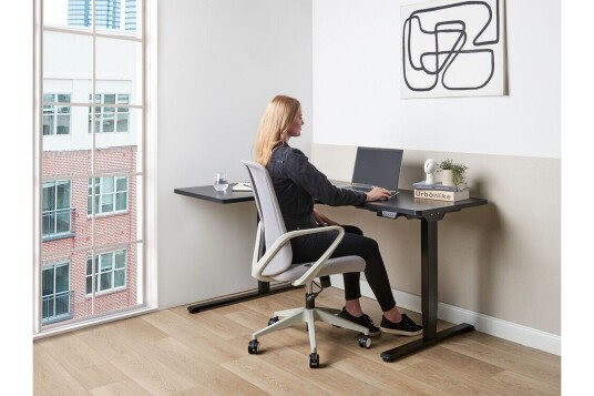 Bina Skrivebord 109x160 cm Svart