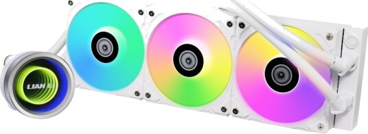 Lian Li Galahad II Trinity 360 mm hvit GA2T36W