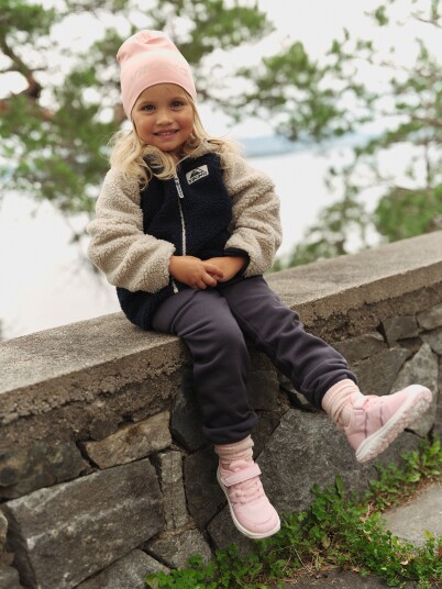 Viking Play Vendbar Fleecejakke Navy 110