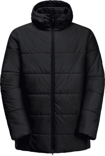 Jack Wolfskin Men's Deutzer Long Jacket L , Black Jack Wolfskin Men's Deutzer Long Jacket L , Black