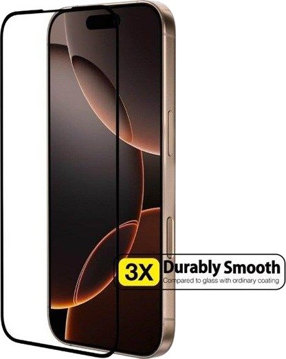 Just Mobile Xkin glass screen protector for iPhone 16 Pro Max