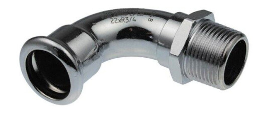 Vsh Fabrieken Xpr carbon elbow 90 deg. fm 42xr3/2 Vsh Fabrieken Xpr carbon elbow 90 deg. fm 42xr3/2