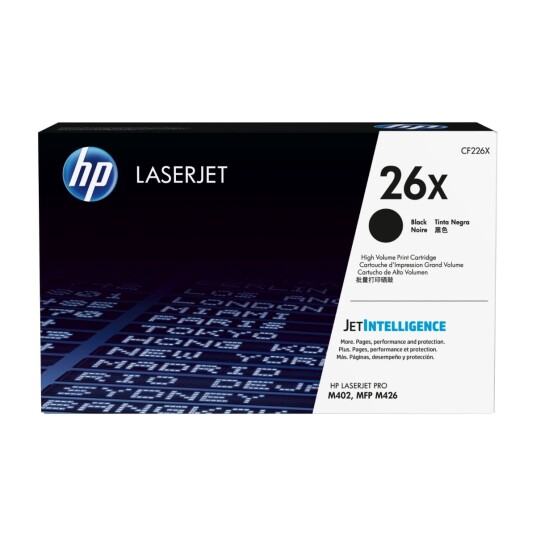 HP Toner 26X Svart HP Toner 26X Svart