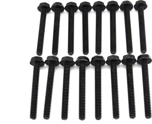 XSPC Radiator Fan Screws 6-32 30mm 16-Pack Black