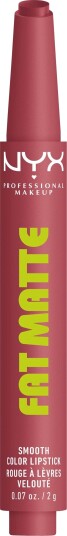 NYX PROFESSIONAL MAKEUP Fat Matte Slick Click Lip Balm 12 Blush Blanke NYX PROFESSIONAL MAKEUP Fat Matte Slick Click Lip Balm 12 Blush Blanke