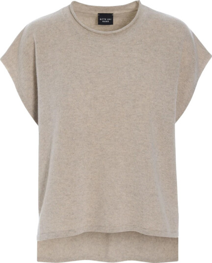 Bitte Kai Rand Dame Strikkevarer Beige L,