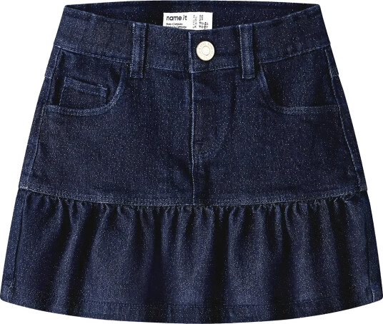 Name It Nkfliv Dnm Glitter Skirt 1208 Lu Navy 152 Name It Nkfliv Dnm Glitter Skirt 1208 Lu Navy 152