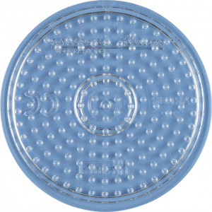 Hama Midi Perleplate Rund Liten Transparent 8,5cm Hama Midi Perleplate Rund Liten Transparent 8,5cm