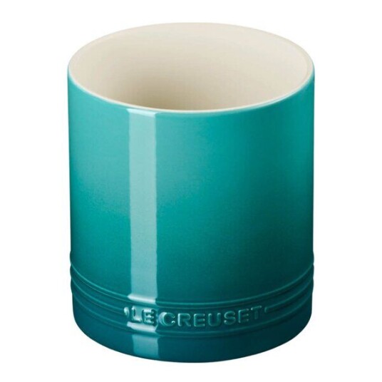 Le Creuset Bestikkog redskapskrukke 1,1L Bleu Riviera Le Creuset Bestikkog redskapskrukke 1,1L Bleu Riviera