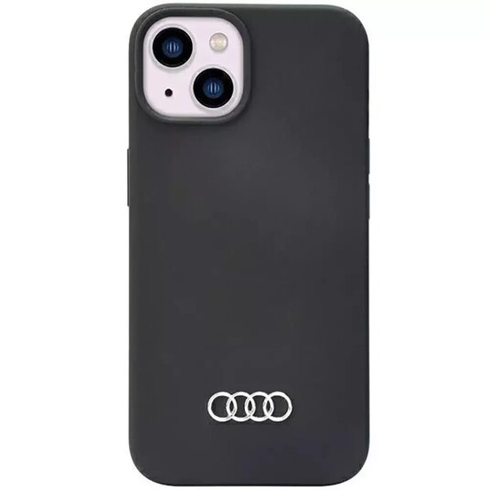 INCOVER Audi iPhone 14 Silikondeksel - Svart INCOVER Audi iPhone 14 Silikondeksel - Svart